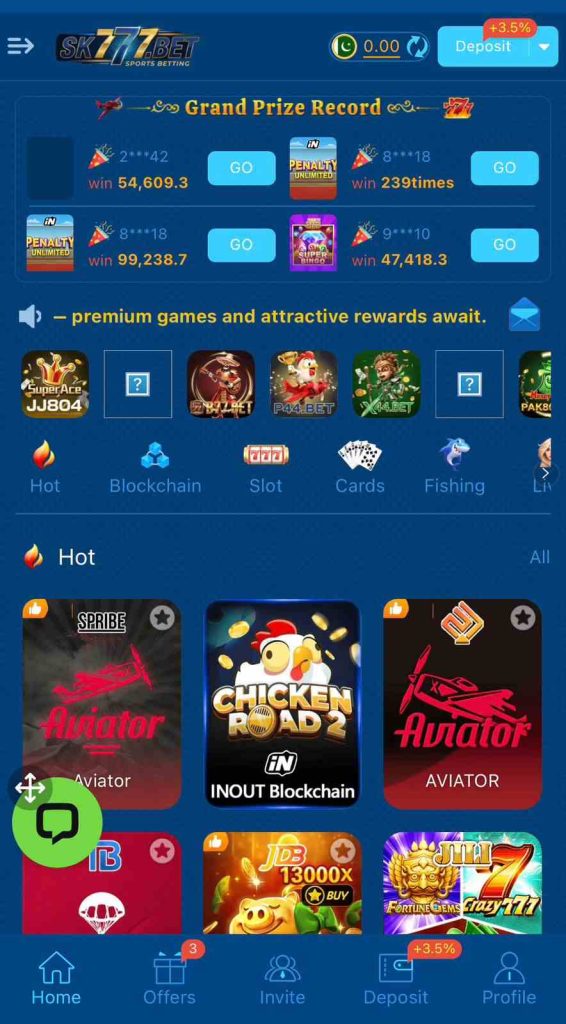 SK777 BET Game